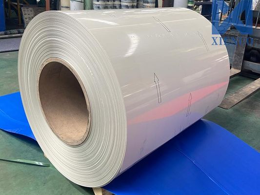 Prepainted Color Coated Aluminum Coils Thicker Film Covered 1060 3003 Color Coated PE PVDF Aluminium Coil