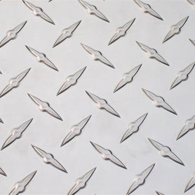 Anti-Slip Checker Heat Insulation Anodized Stucco Embossed Diamond Aluminum Plate For Floor