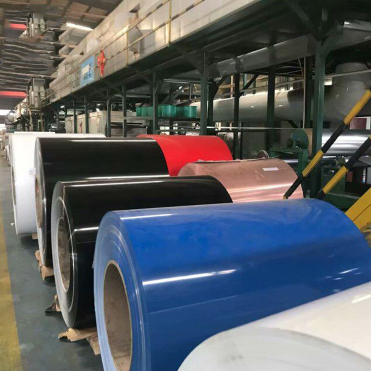 Aluminium Alloy Color Coated Coil Ppal Coil 1100 3105 H12 1050 1060 1070 1100 3003