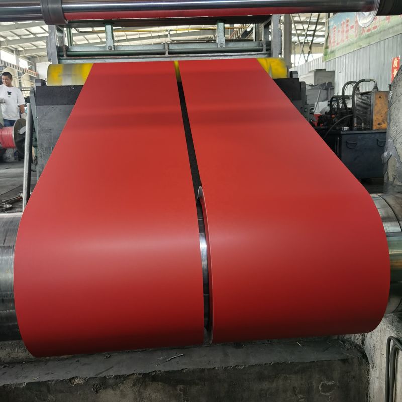 Prepainted Color Coated Aluminum Coils Cheap Price Roll 1000 3003 H38 H42 Series Color Coated Aluminum Coil