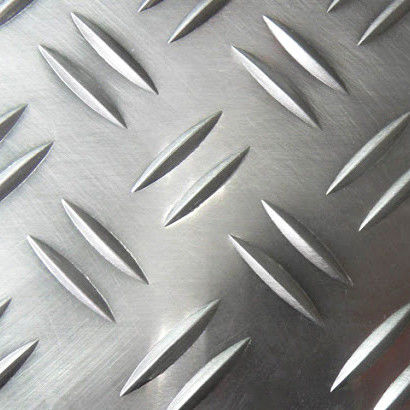 Aluminum Diamond Plate Embossed Aluminium Diamond Sheet 1060 3003 5052 5754 Tread Aluminum Checker Plate