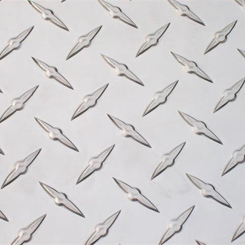 Anti-Slip Checker Heat Insulation Anodized Stucco Embossed Diamond Aluminum Plate For Floor