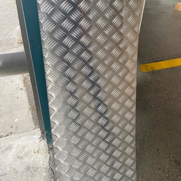 Brite Tread Plate 5052 Aluminum Checkered Plate Coil 3003 Five Bar Aluminium Sheet Coil